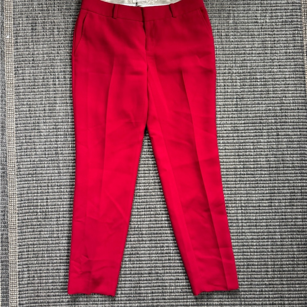 Banana Republic Vibrant Red Women's Trousers